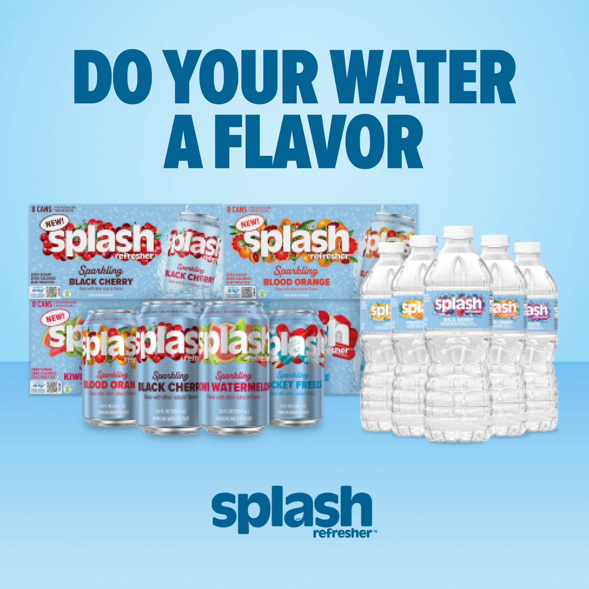 Splash Refresher Pineapple Mango 6-pack appeals to flavor seekers on the go.