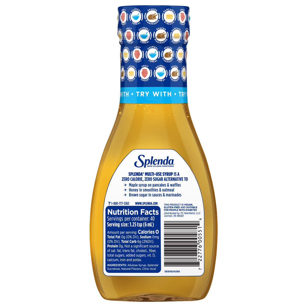 Splenda Allulose Syrup glaze on ribs for a kiss of sweetness