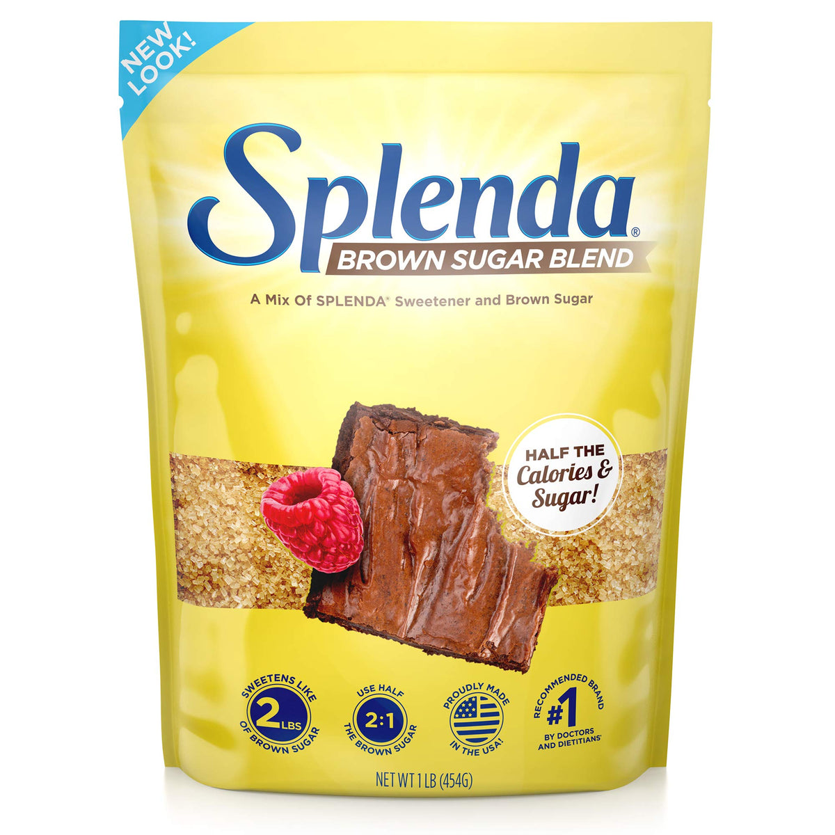 SPLENDA brown sugar blend packaging for baking versatility