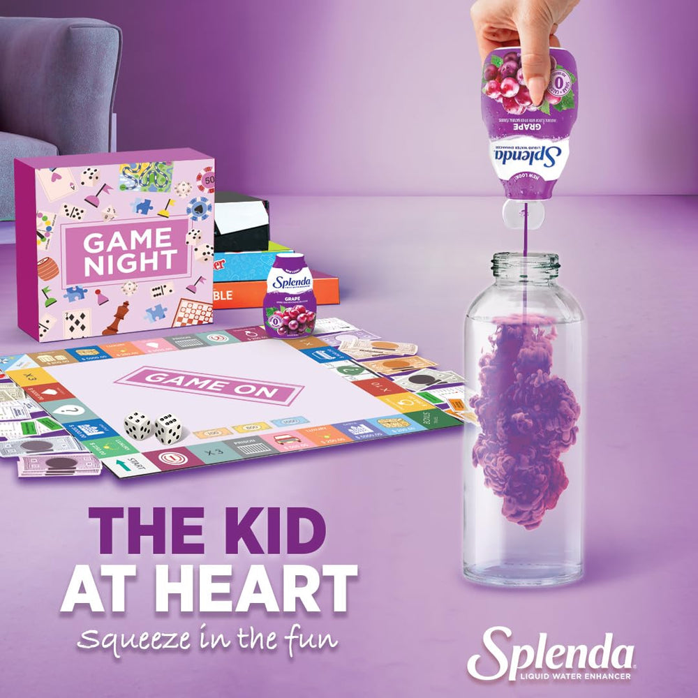 SPLENDA compact bottle on the go highlights portable flavor whenever you need.