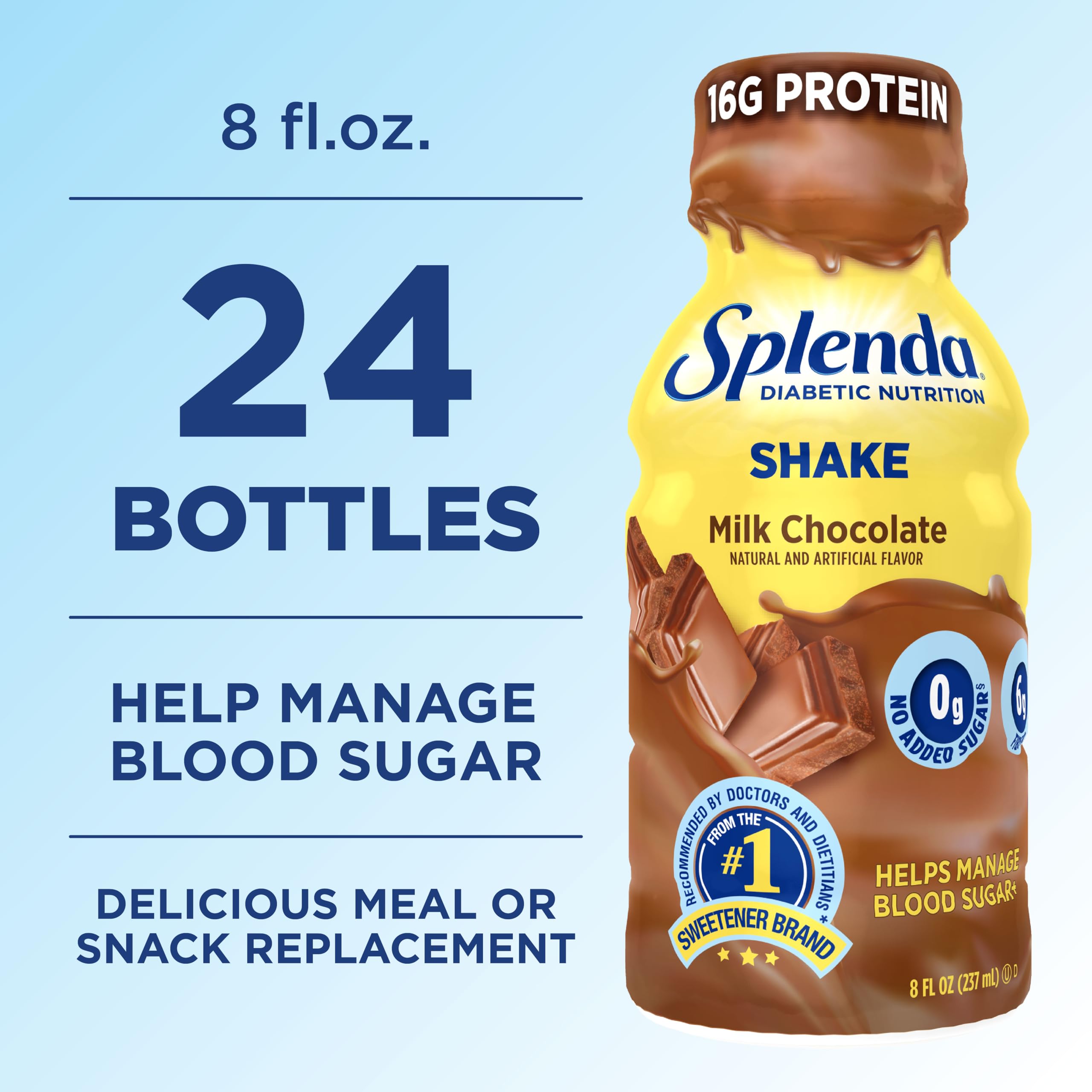 Nutritional panel close-up — protein-rich shake with balanced fats.