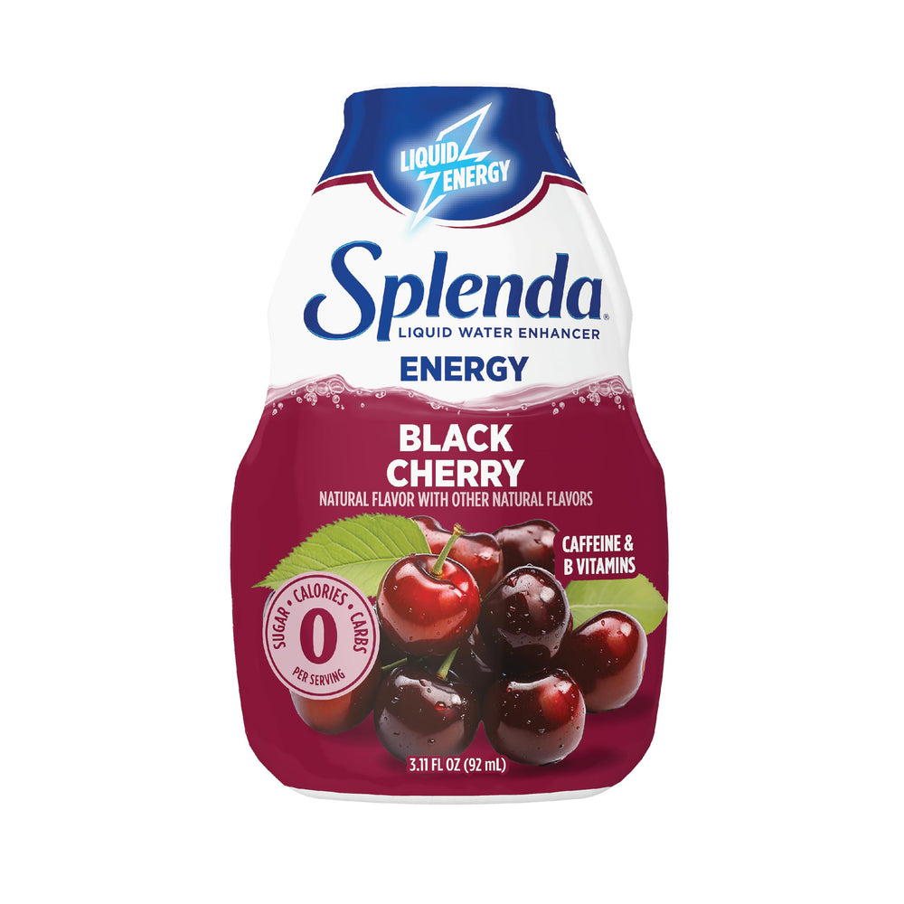 Splenda Energy bottle pour for easy on-the-go flavoring.