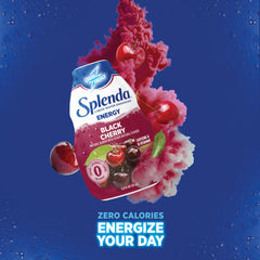 Splenda Energy leak-proof cap ensures mess-free flavoring anywhere.
