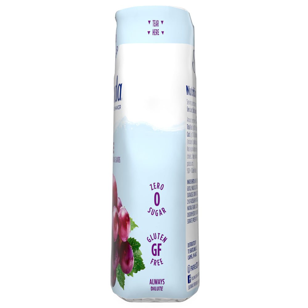 SPLENDA grape liquid water enhancer two bottles together emphasize savings.