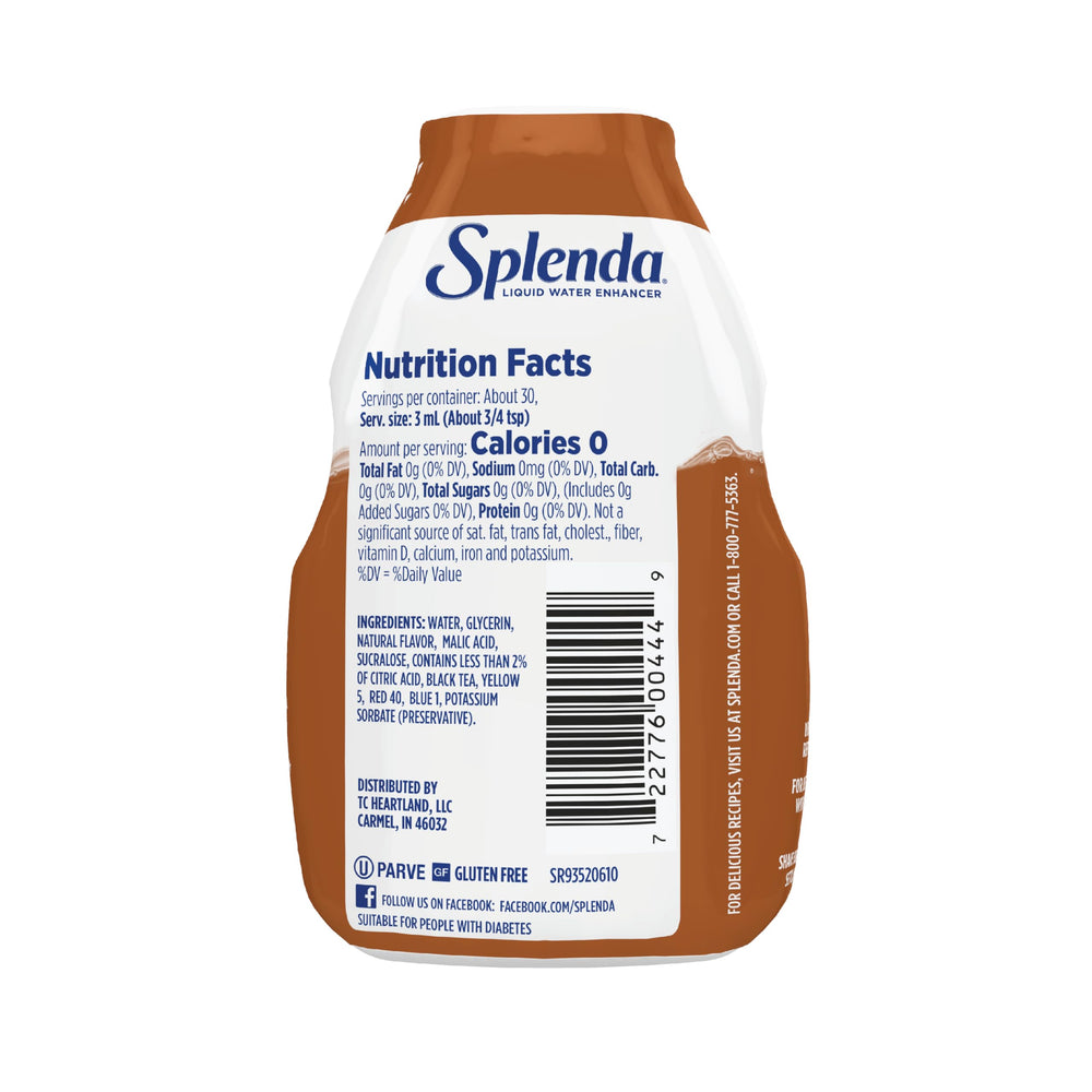 SPLENDA flavor enhancer for on-the-go hydration