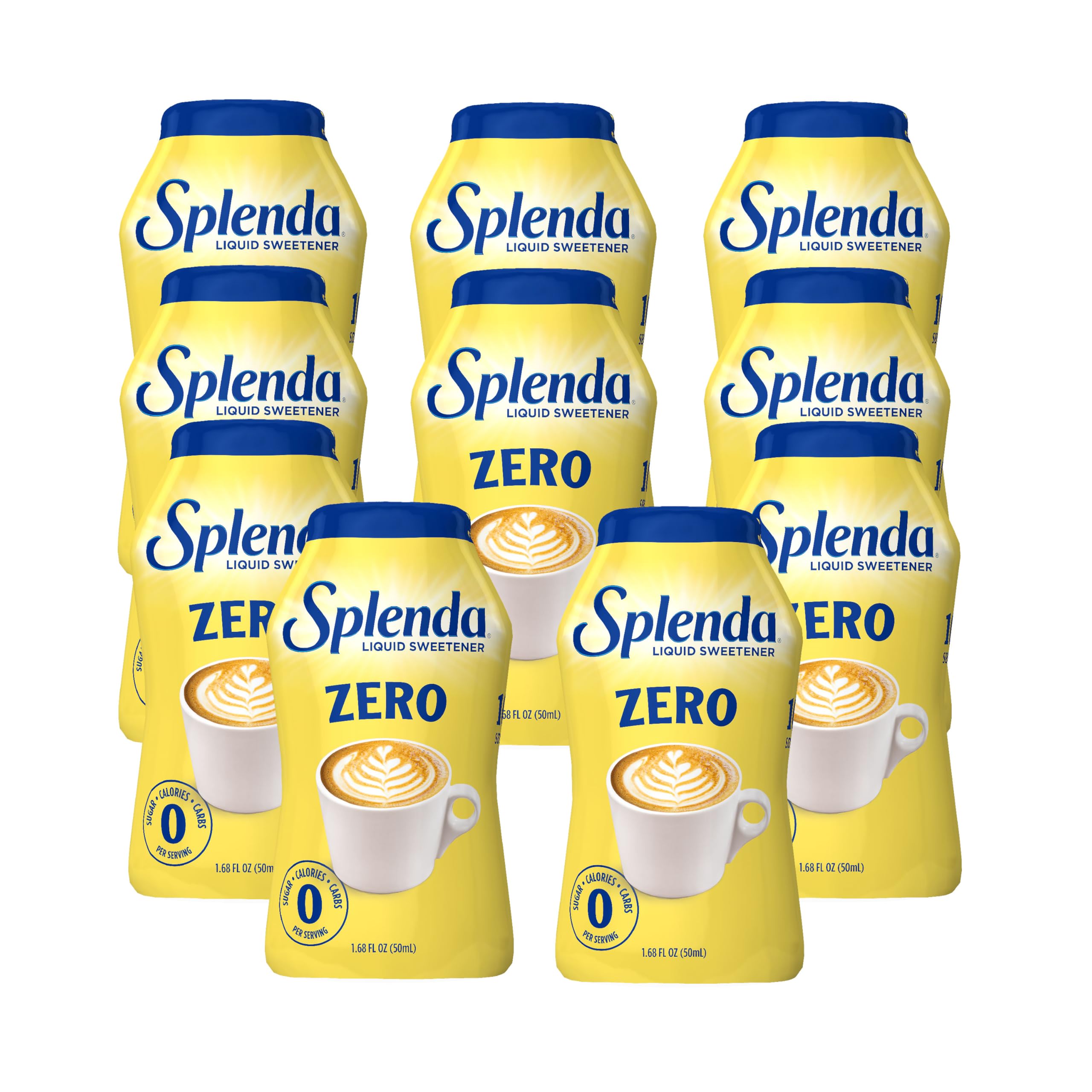 SPLENDA Liquid zero-calorie sweetener bottle for everyday beverages