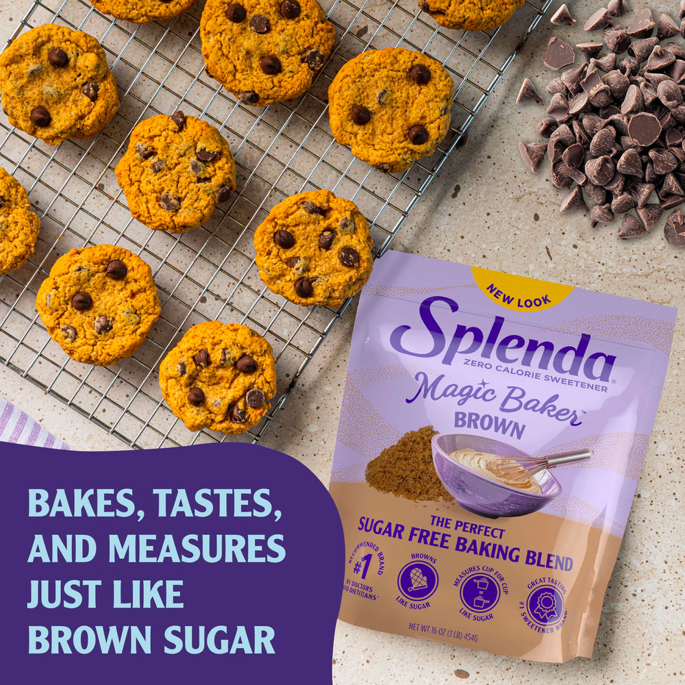 Pies prepared with SPLENDA Magic Baker Brown as a sugar substitute