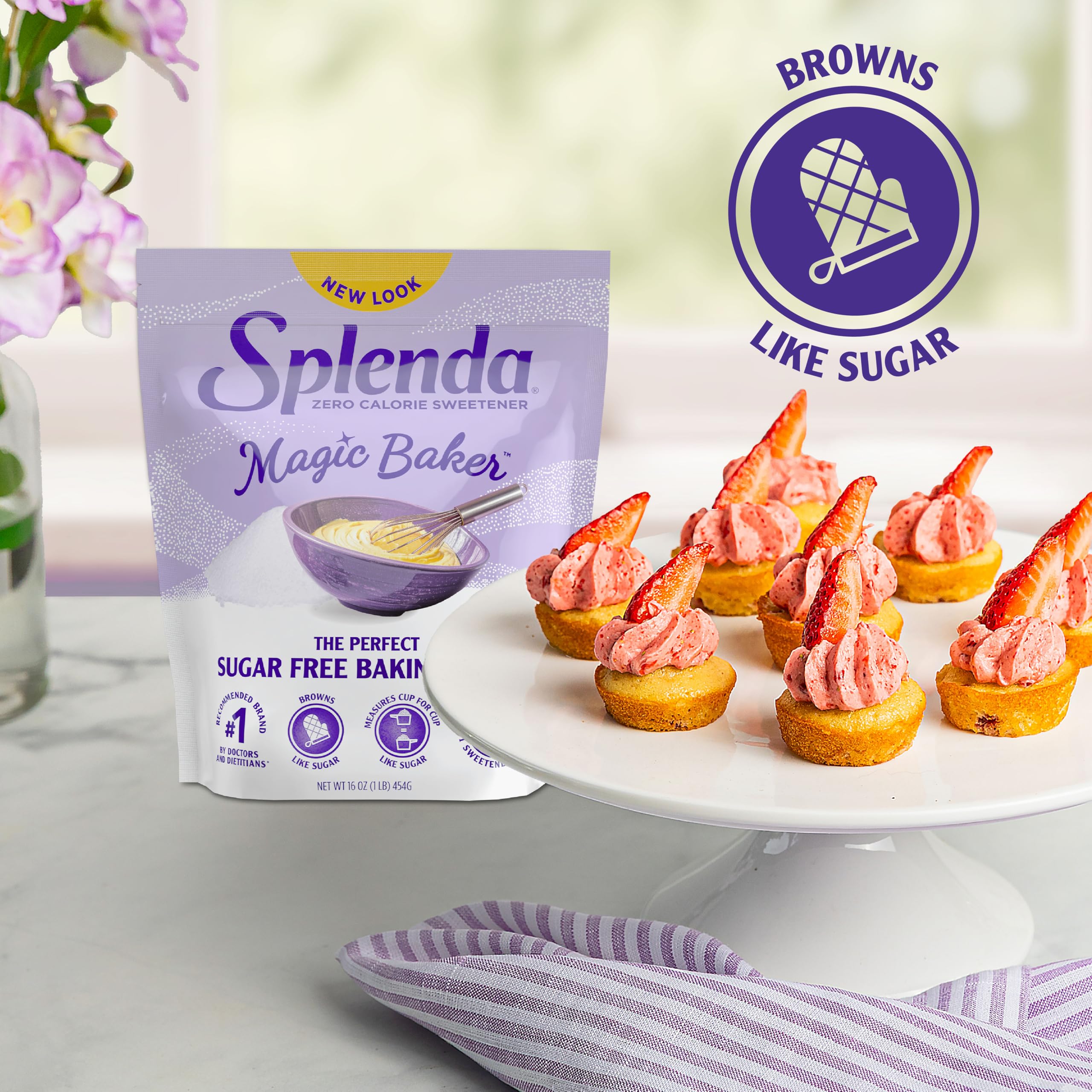 Diabetes-friendly baking switch that blends easily into favorites.