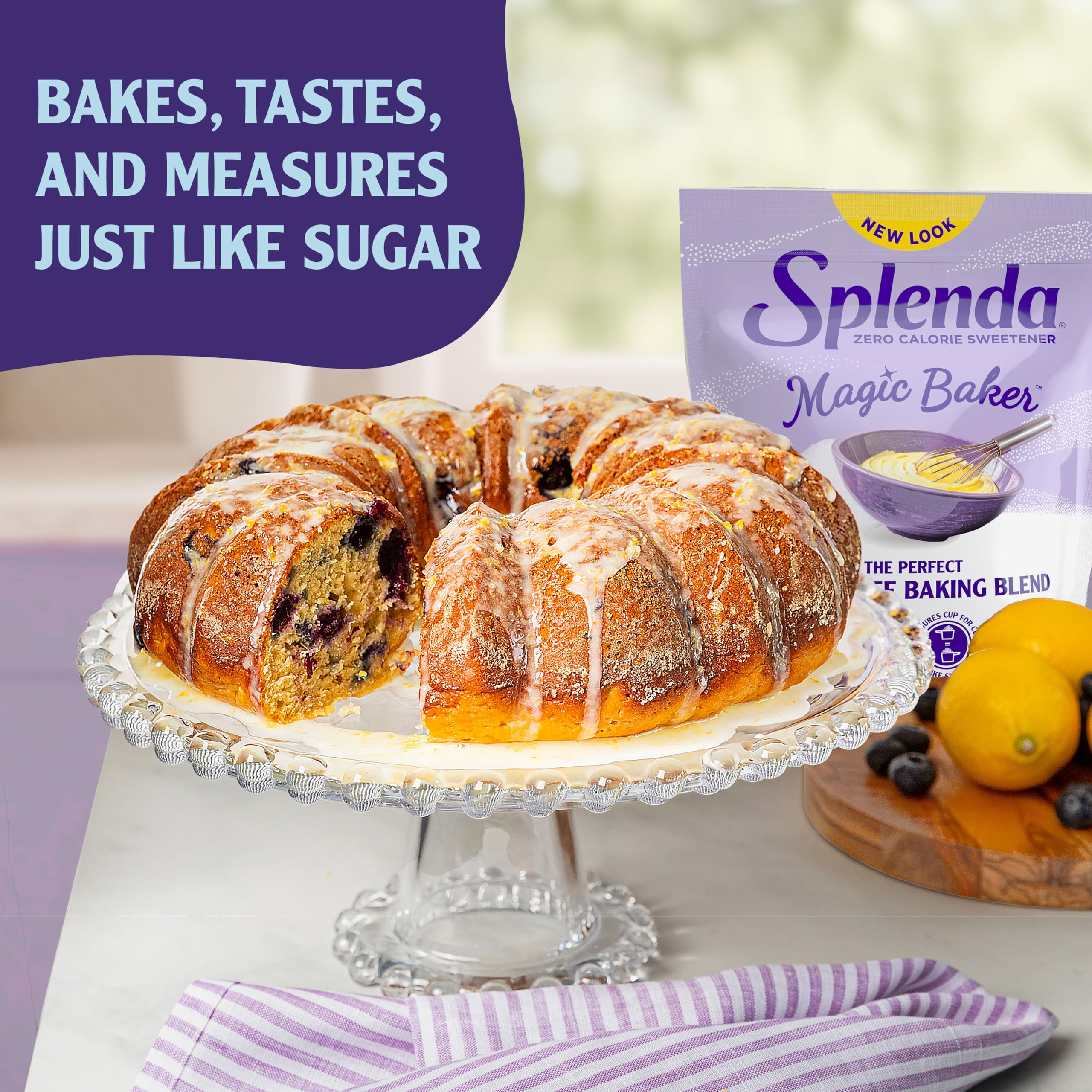 Keto-friendly, zero-calorie baking substitute ideal for calorie-conscious cooks.