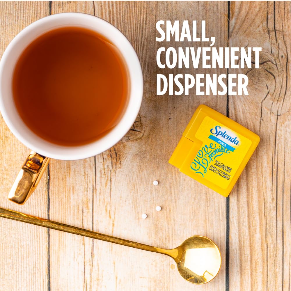 SPLENDA Minis sugar-free option suitable for diabetes-conscious or low-carb lifestyles.