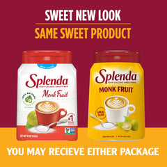 SPLENDA Monk Fruit baking-measure for easy sugar substitutions in recipes.