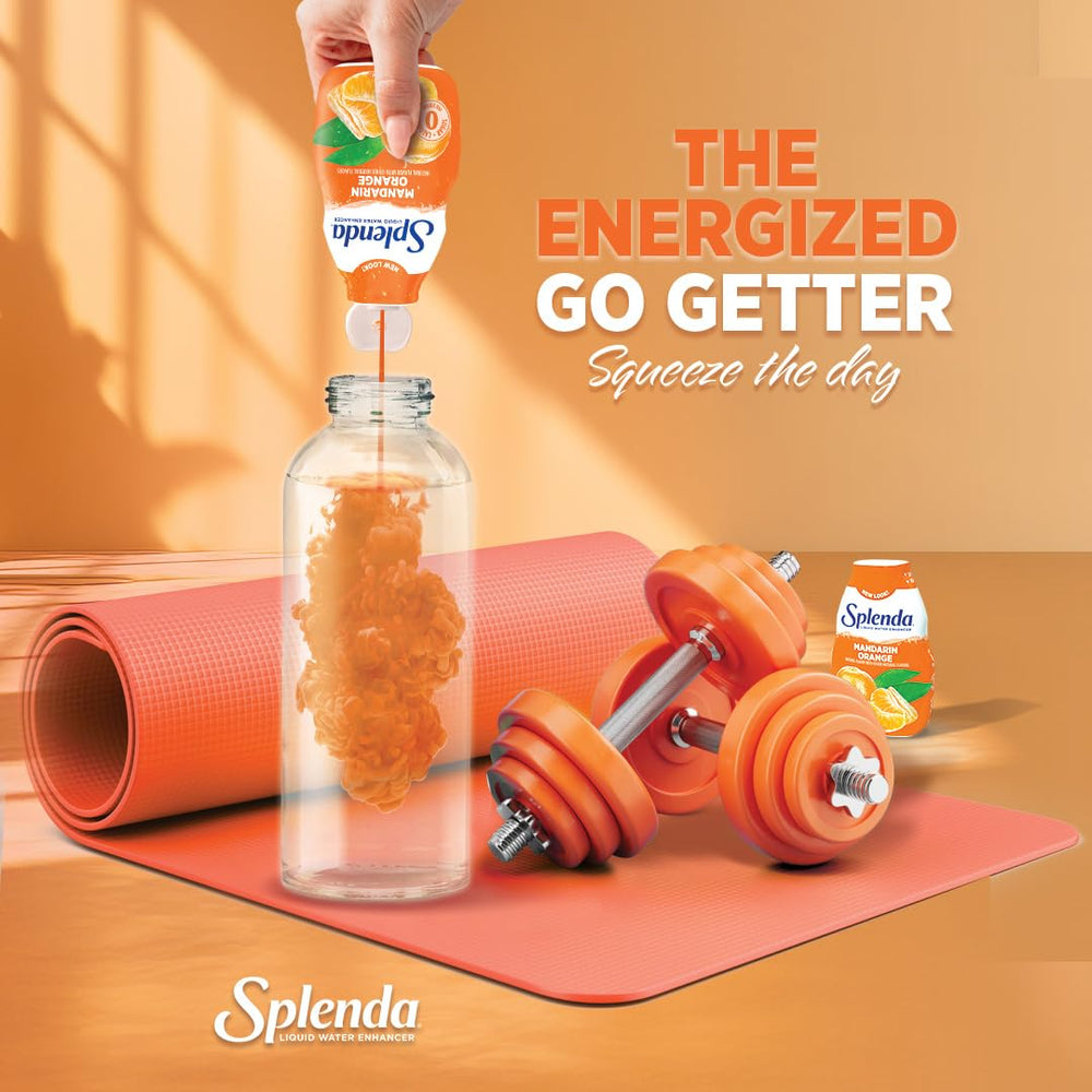 SPLENDA natural flavors close-up highlights real tea-inspired taste