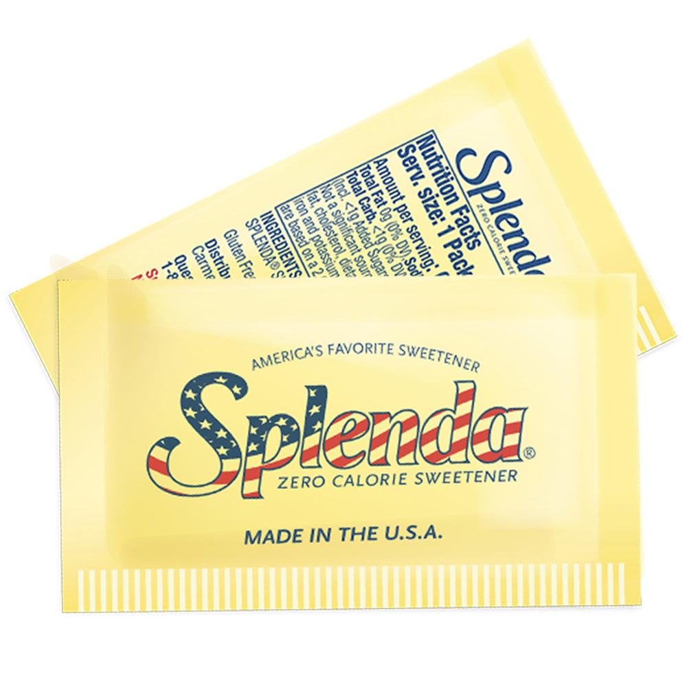 SPLENDA packaging shows the 2000-count value for households