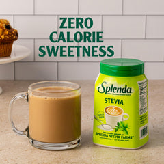 SPLENDA Stevia in baking scene for tasty, low-calorie treats.