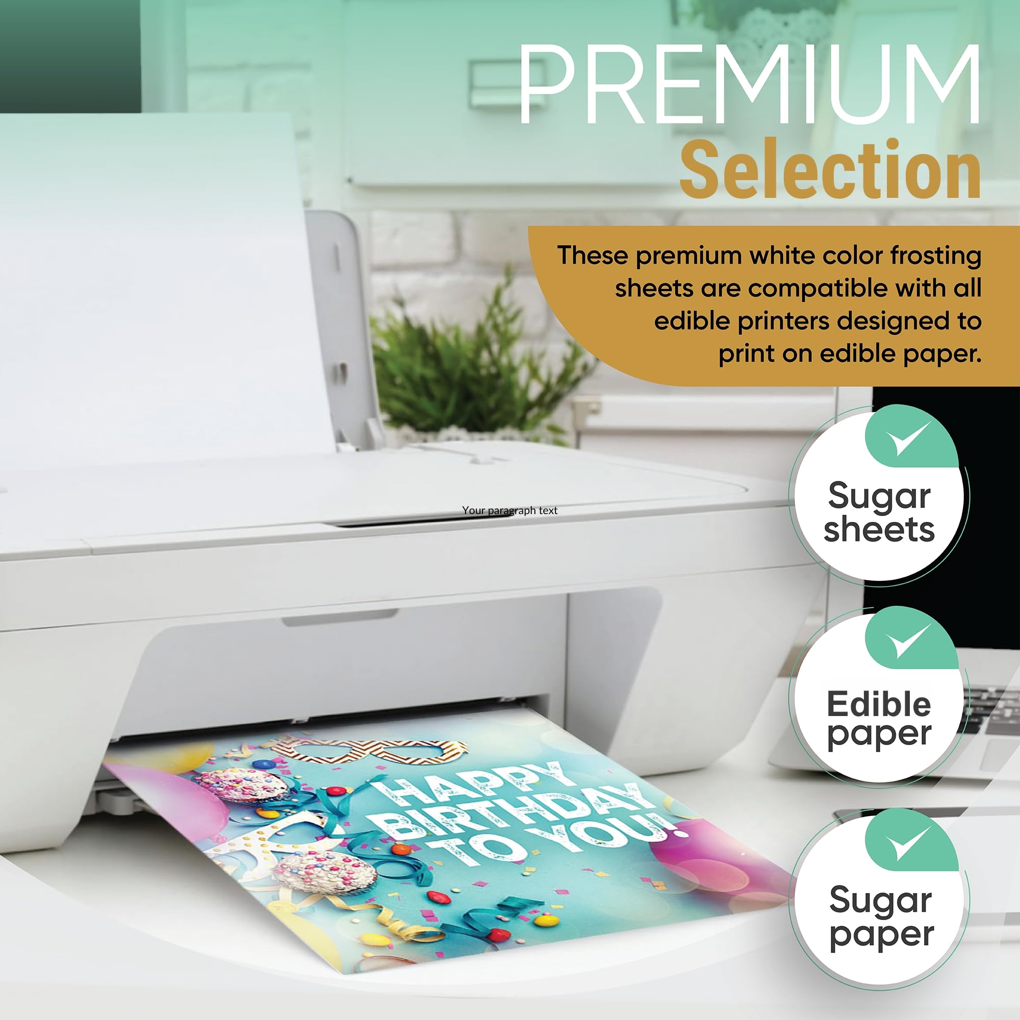 Ideal for professionals and home bakers for consistent results.