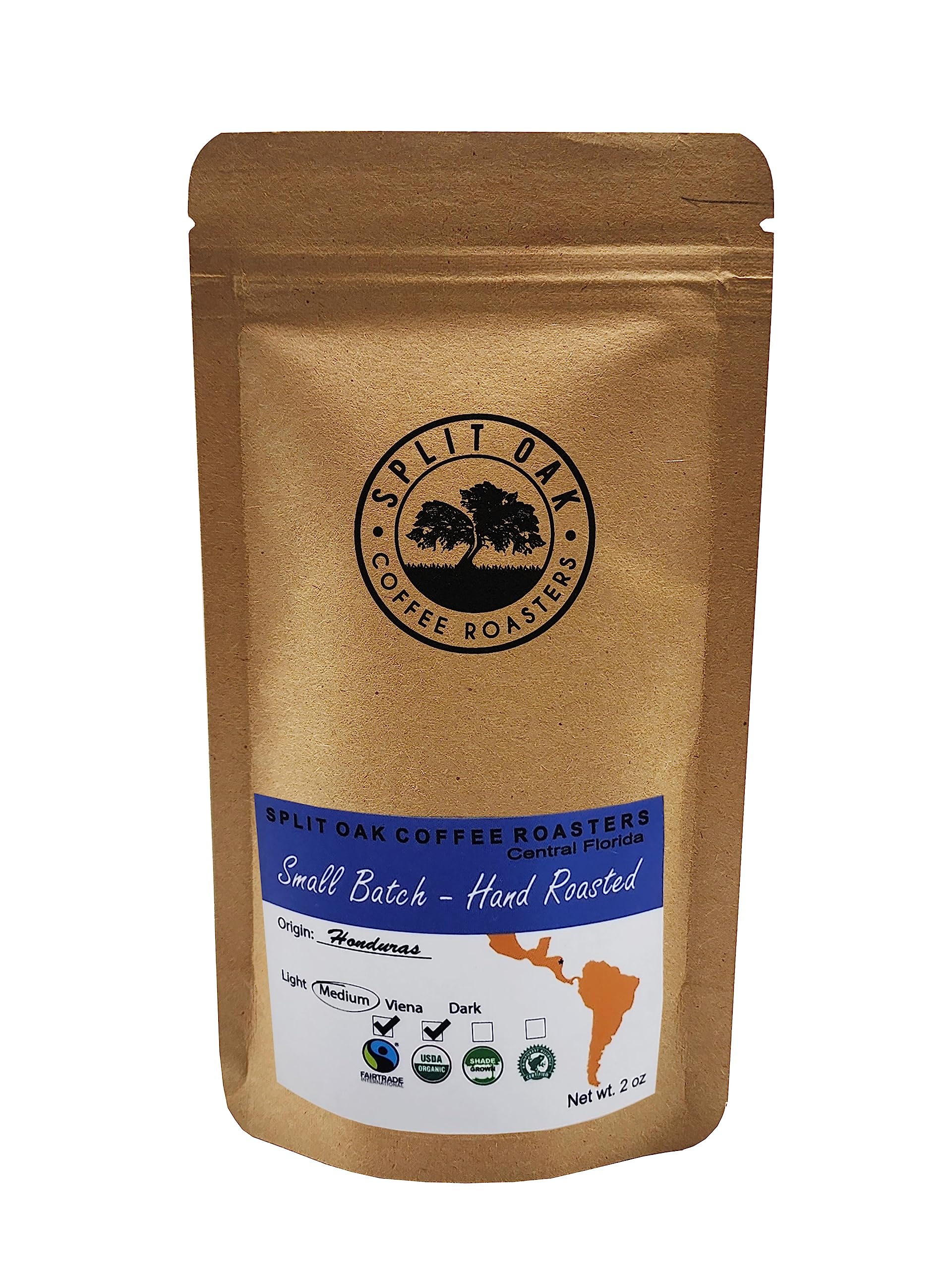 Split Oak Sumatra, Timor, Colombia, and Ethiopia lineup highlights bold, diverse profiles.