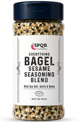 SPQR Everything Bagel Seasoning jar front view for quick flavor boost