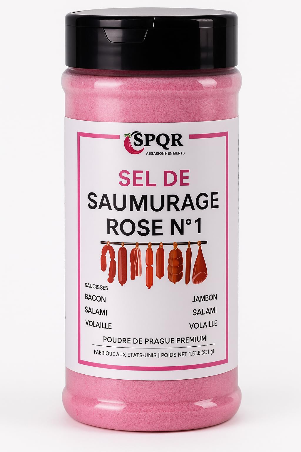 SPQR kitchen scene with cured meat preparation and planning.