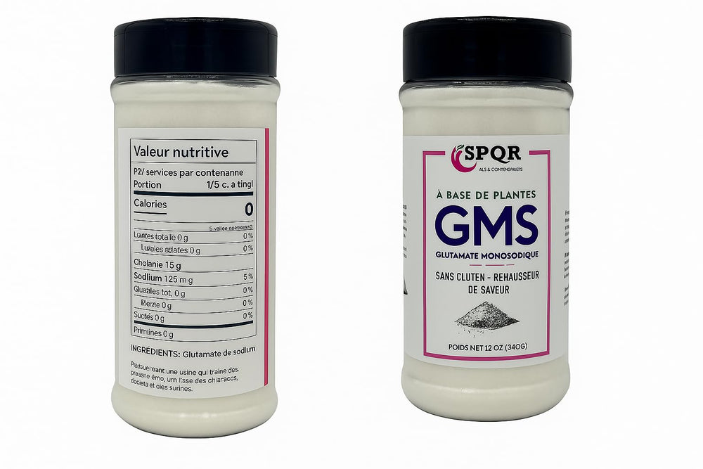 SPQR Seasonings MSG enhances noodles and rice for quick savory flavor.