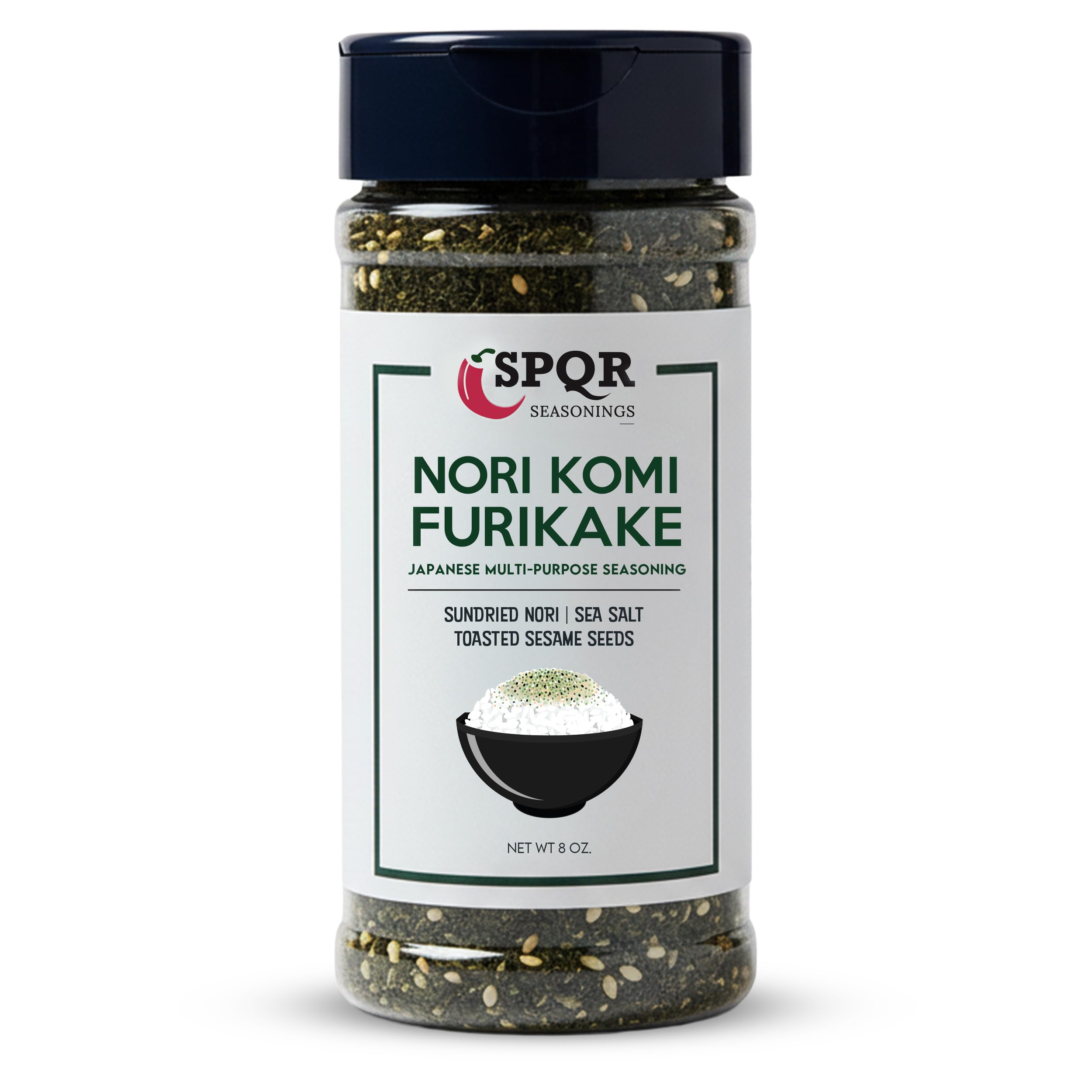 SPQR Seasonings Nori Komi Furikake pantry staple for quick flavor boosts