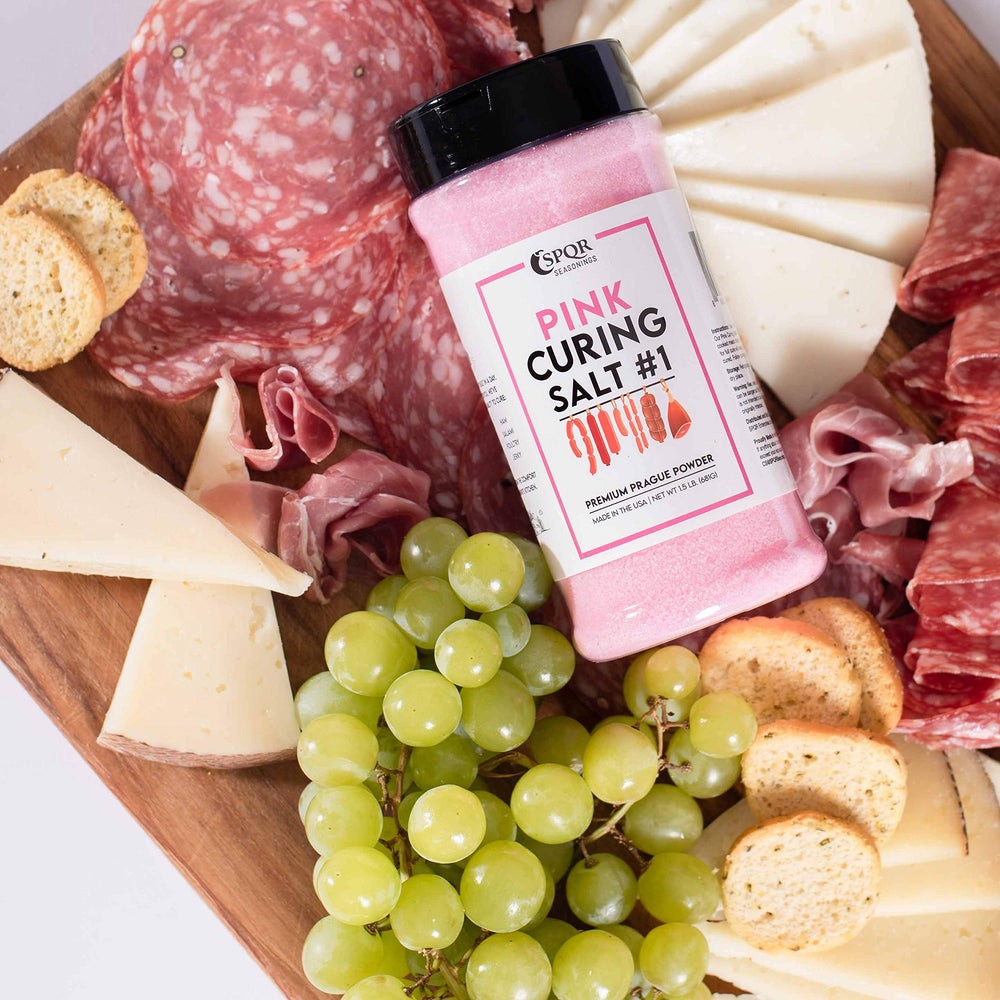 SPQR salt supports sausage, ham, salami, jerky uses in recipes.