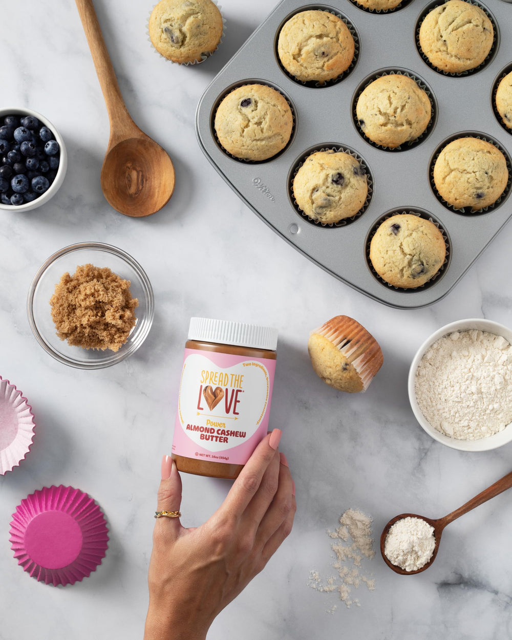 Spread The Love Almond Cashew Power Butter remains shelf-stable at room temperature