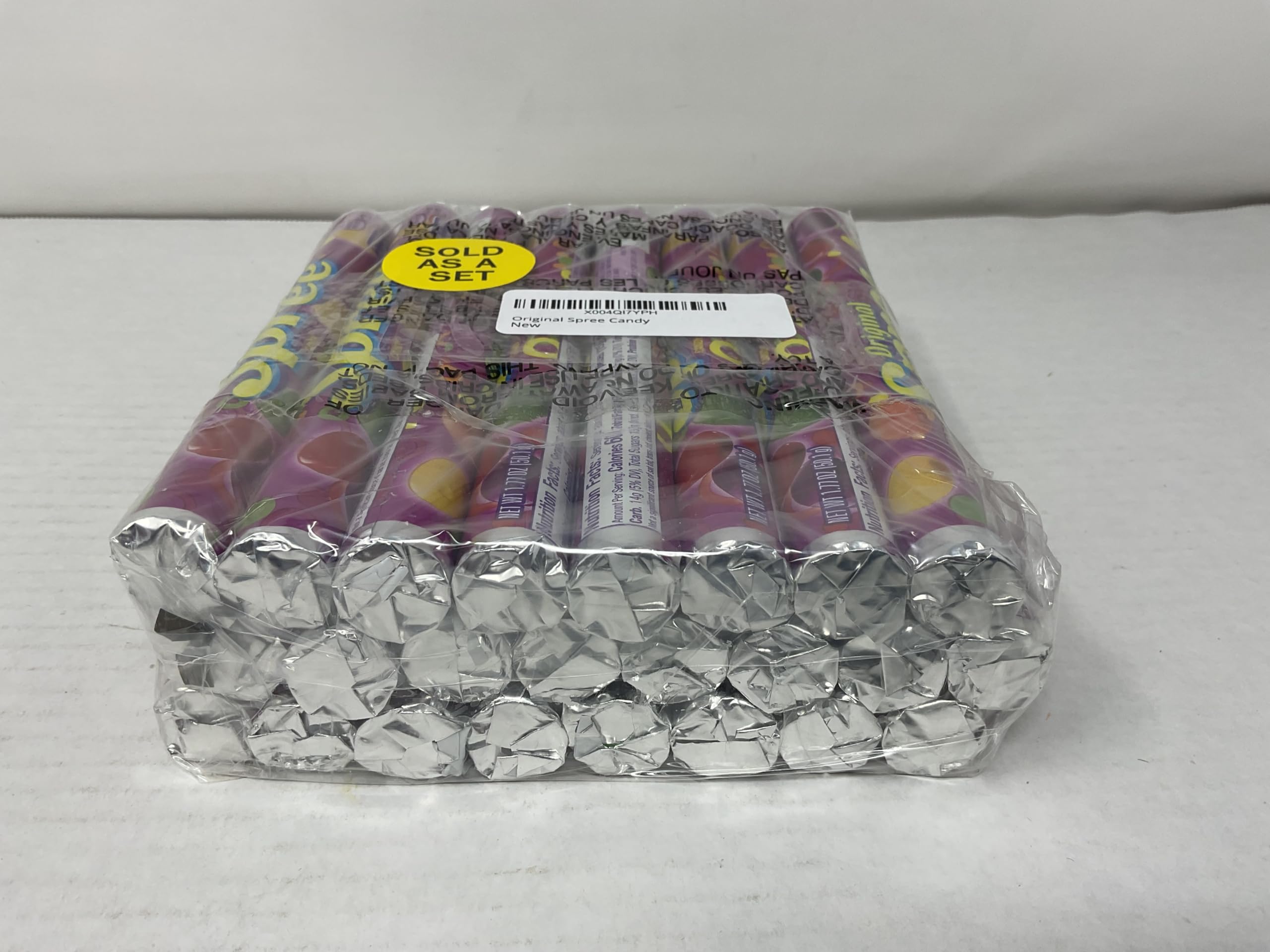 Spree colorful candy pieces array ready for table centerpieces and snacking.