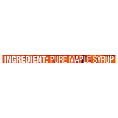 Spring Tree Maple Syrup on pancakes highlighting amber color