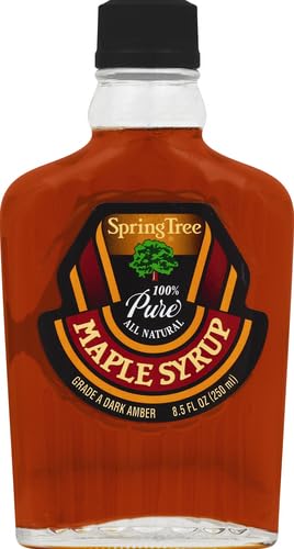 Spring Tree Maple Syrup glaze on waffles adds sweetness
