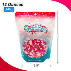 Sprinkle Me This 12oz resealable bag keeps sprinkles fresh between uses