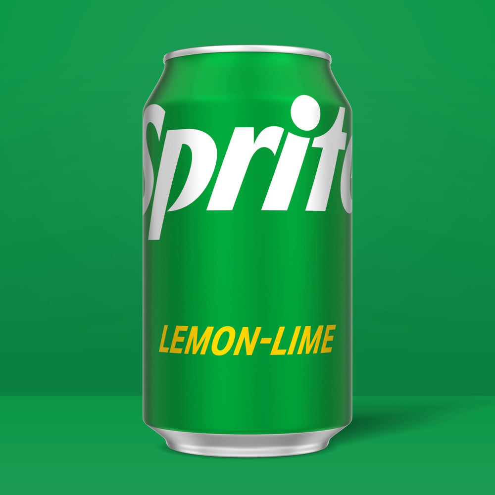 Sprite 12-pack cans on display for quick refreshment on the go.