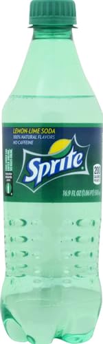 Sprite label close-up emphasizes bold flavor and caffeine-free promise