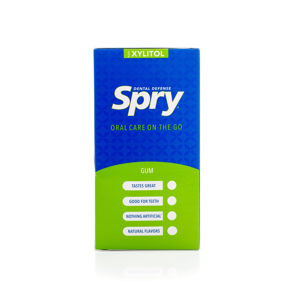 Spry flavors cinnamon spearmint peppermint for daily breath freshness