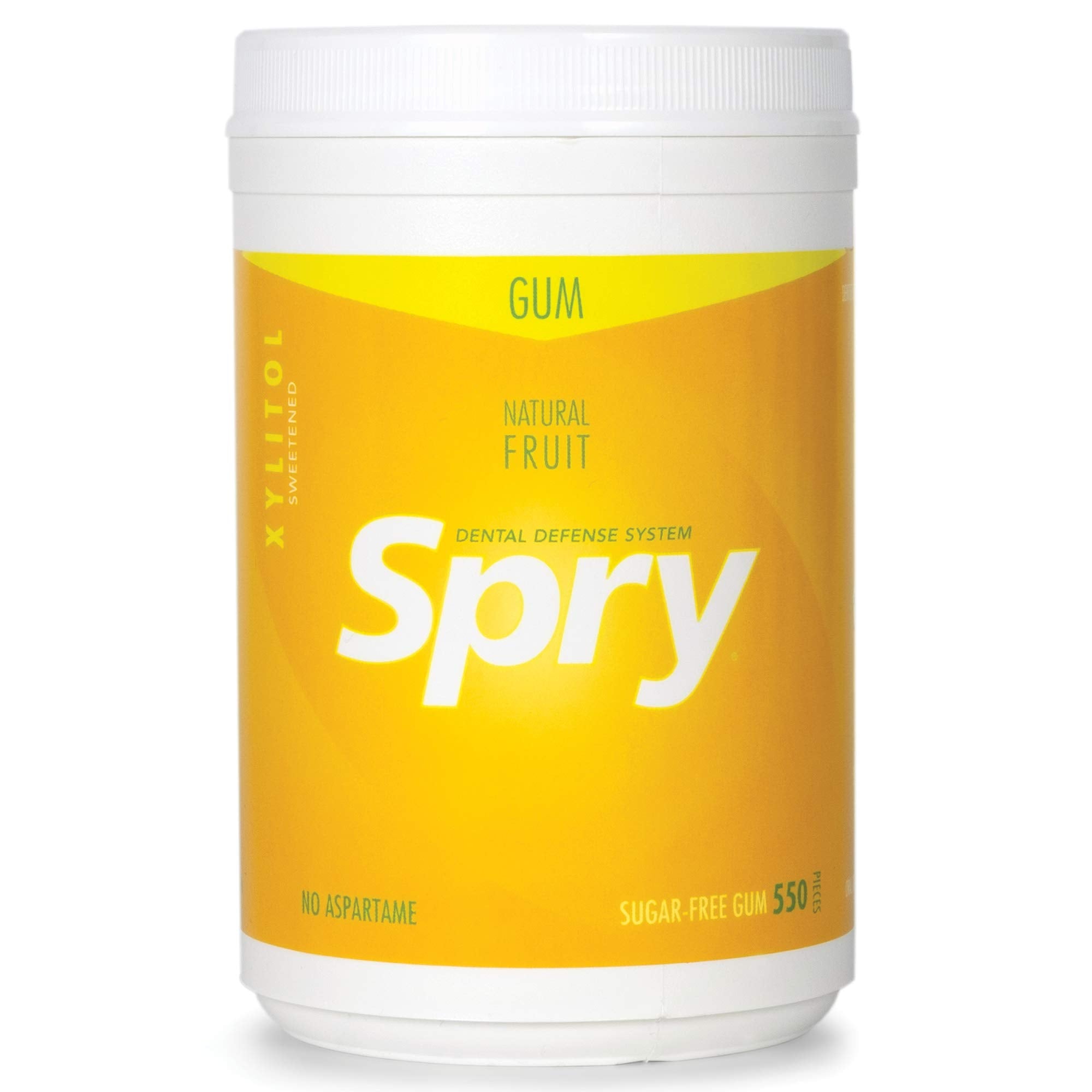 Spry Fresh Fruit gum on-the-go twist for quick breath care