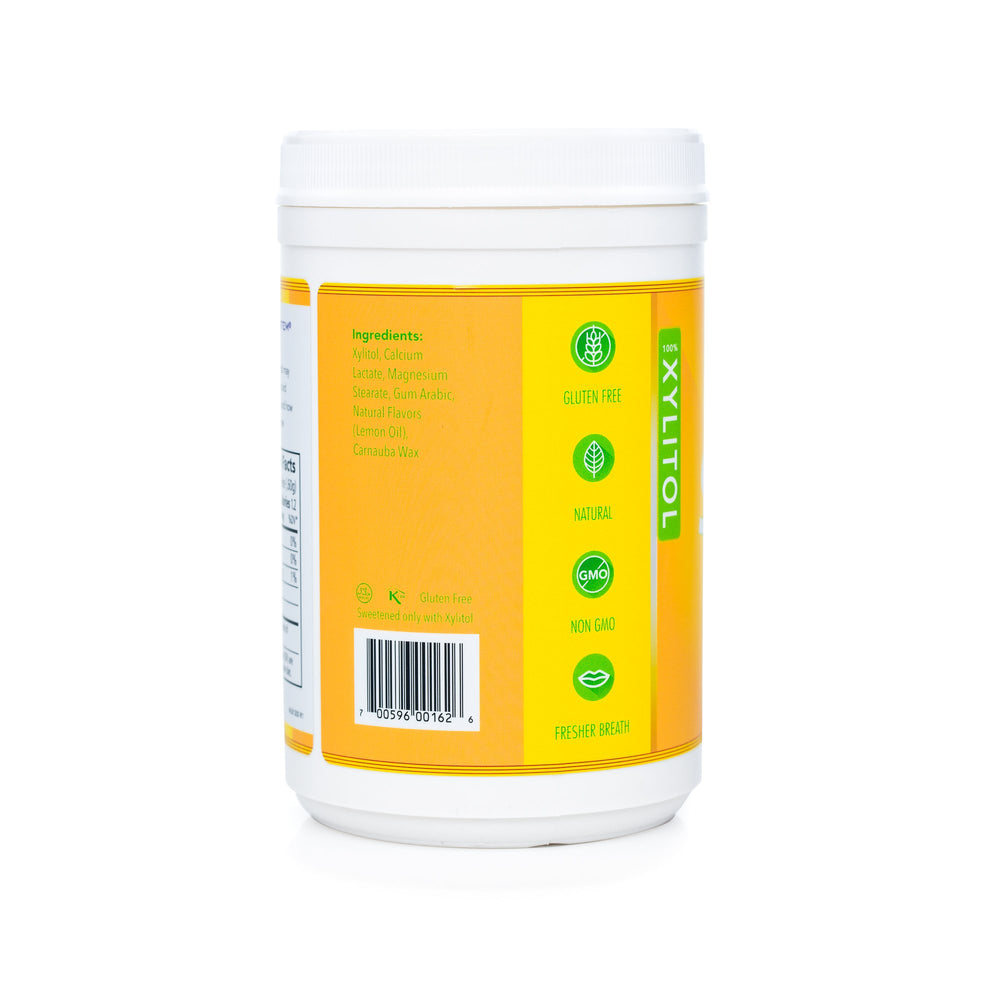 Spry Lemon Burst Mints in pack for post-meal refreshment and travel