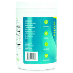 Spry Wintergreen gum with a screw-on lid ideal for travel.