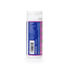 Spry Xylitol Berry Blast Mints in a resealable container for travel.