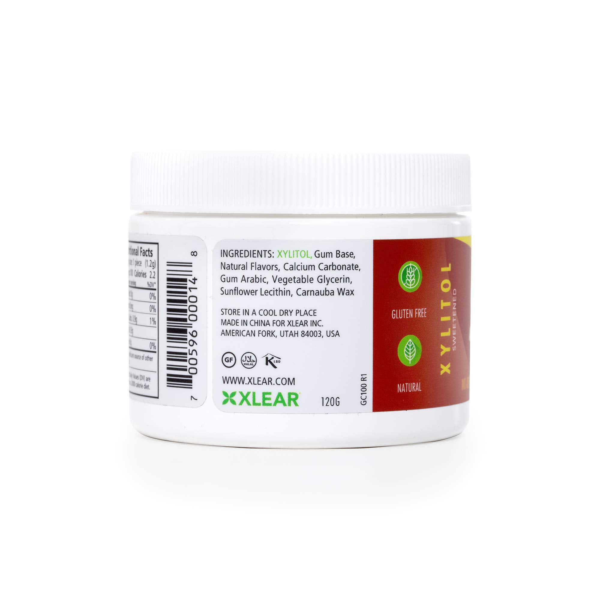 Spry Xylitol Gum open container emphasizes travel-ready freshness.
