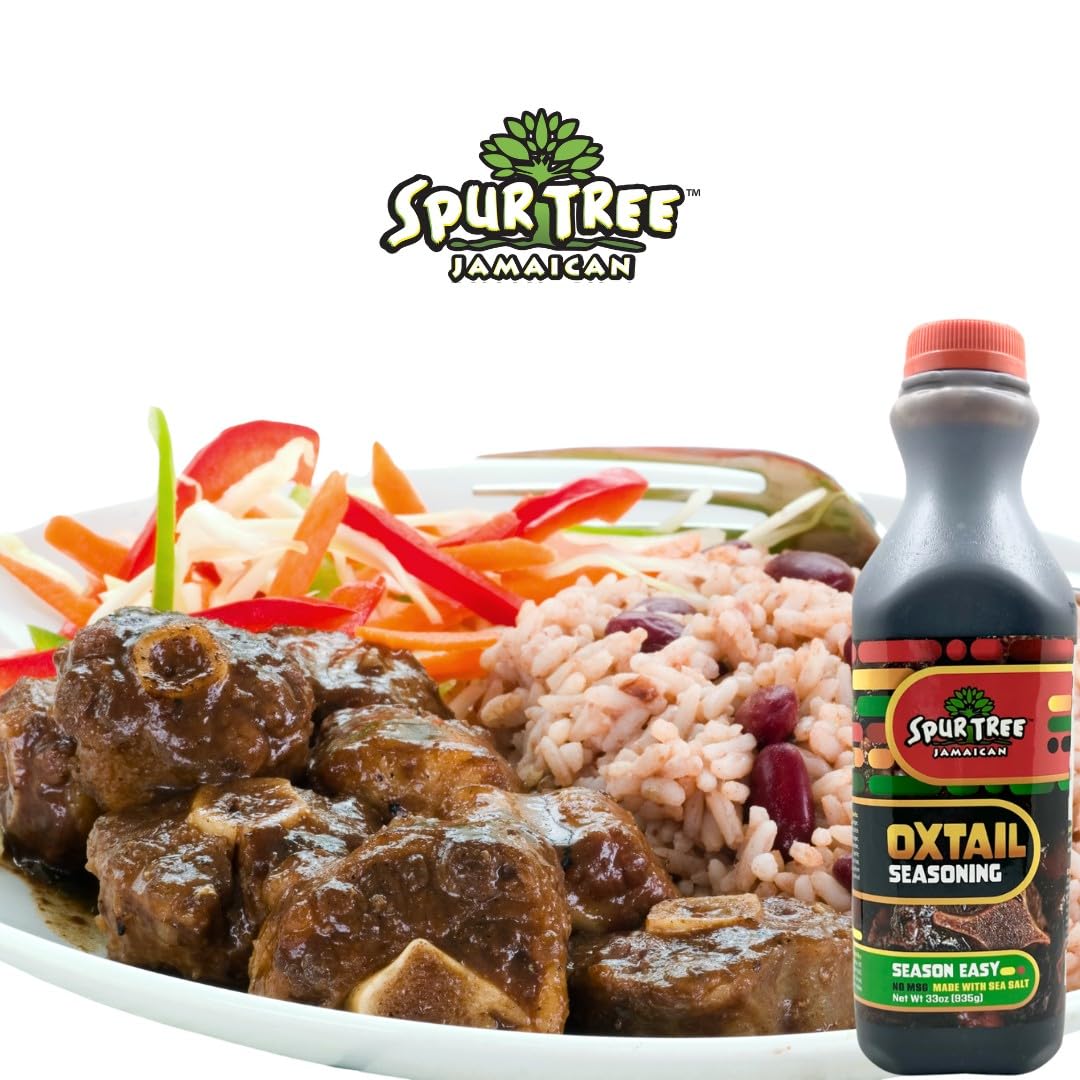 Cooking pot simmering with Spur Tree Oxtail Seasoning enriching traditional oxtail braises.