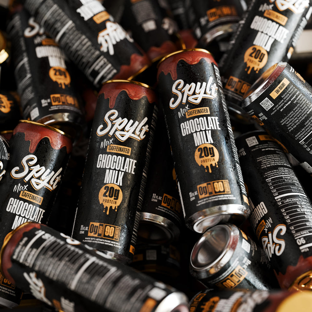 Spylt High Protein Max 12-count package shown for easy stocking.