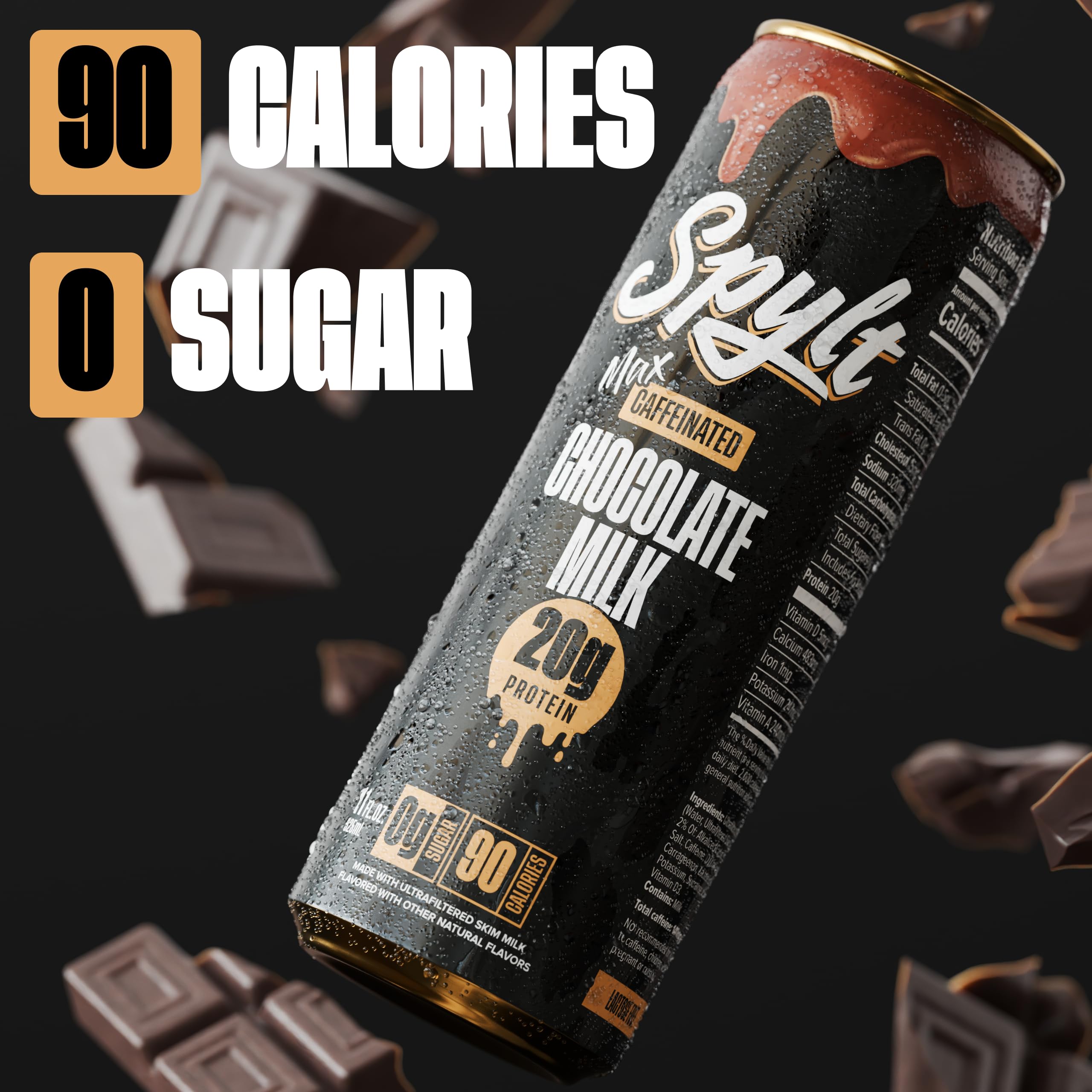 Spylt High Protein Max on shelf highlighting convenient ready-to-drink format.