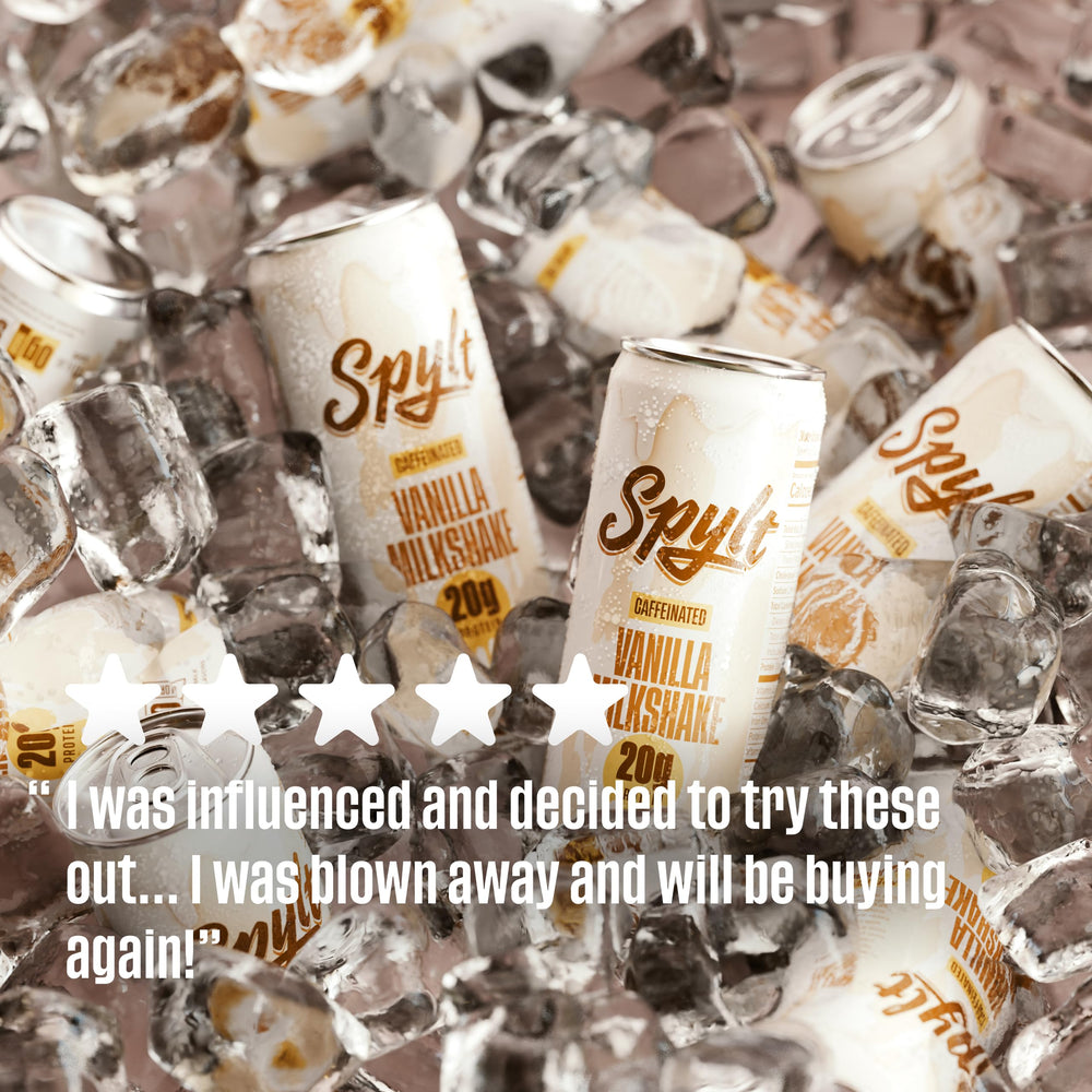 Spylt vanilla shake highlights keto-friendly and low-calorie profile