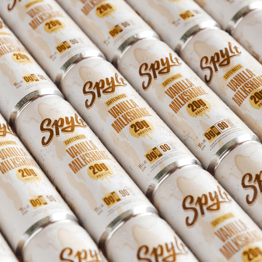 Spylt vanilla milkshake post-workout boost idea for a quick protein fix