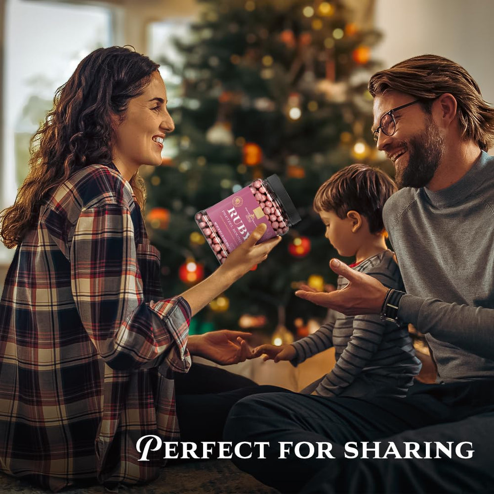 Squirrel Brand Ruby Cacao Pretzel Rounds for holiday entertaining moments.
