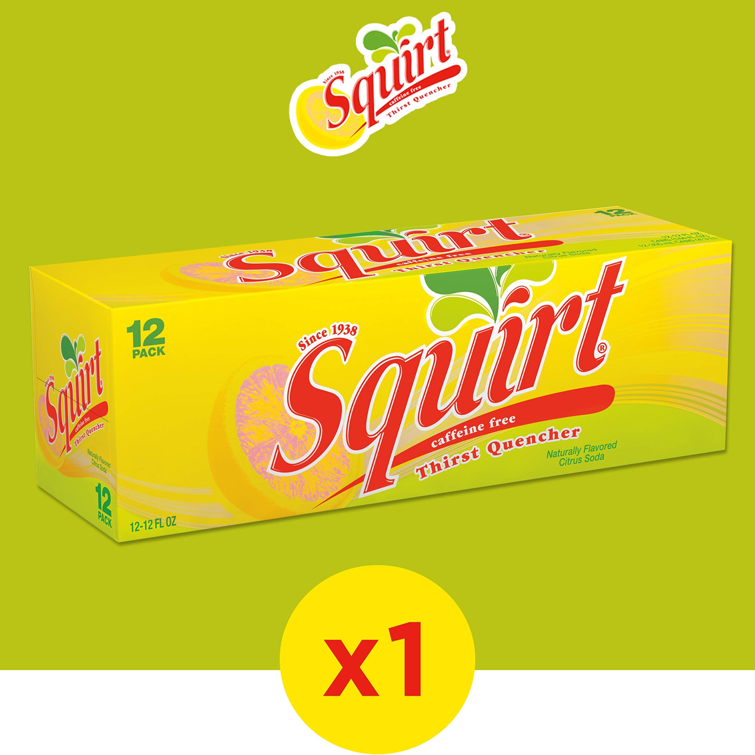 Squirt glass with ice emphasizes bright, thirst-quenching flavor.