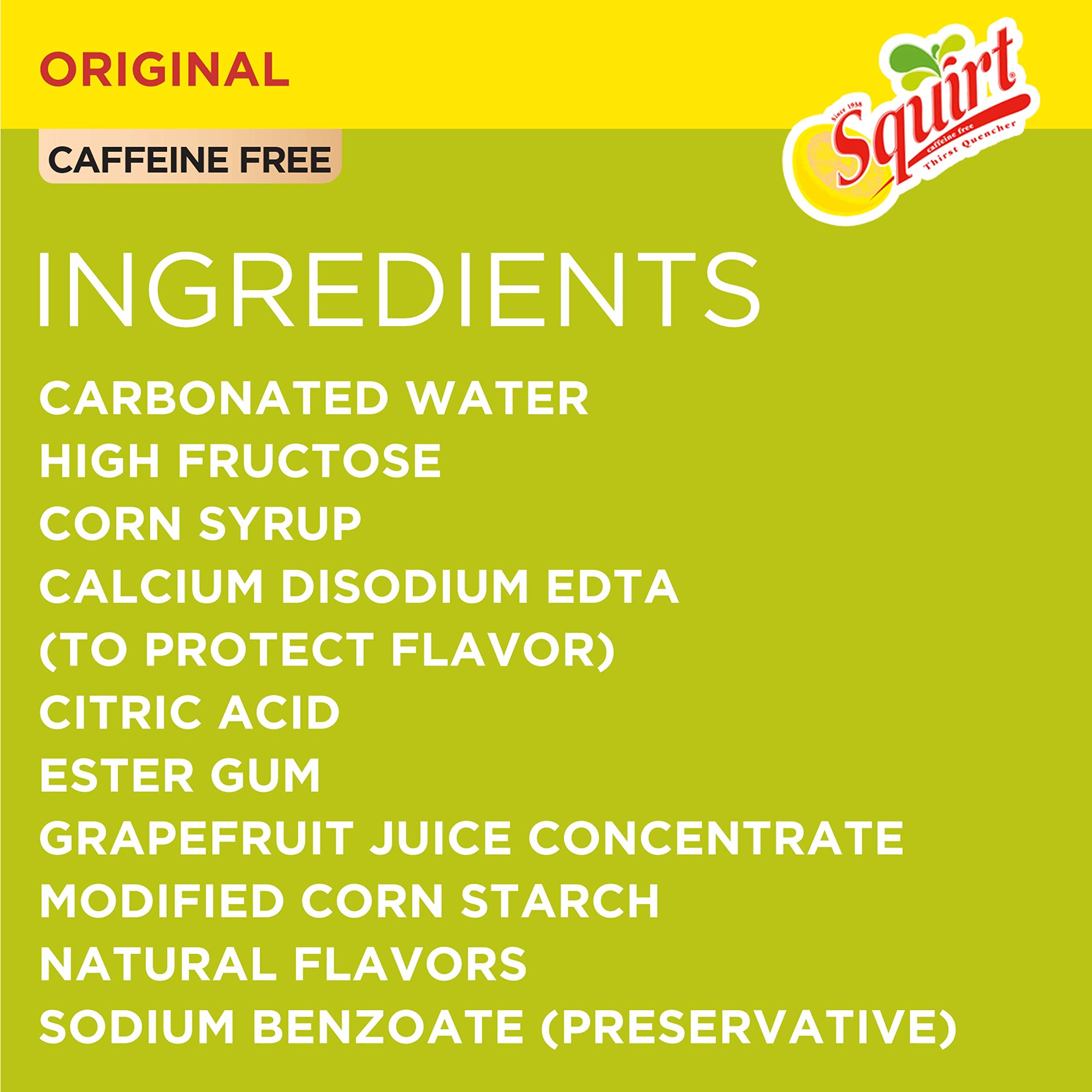 Squirt pour into a glass reveals a crisp, zesty citrus aroma.