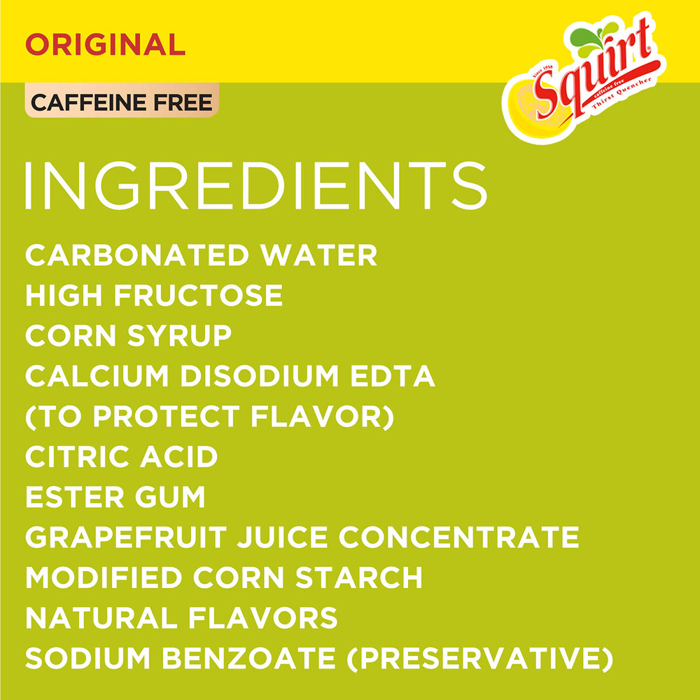 Squirt pour into a glass reveals a crisp, zesty citrus aroma.