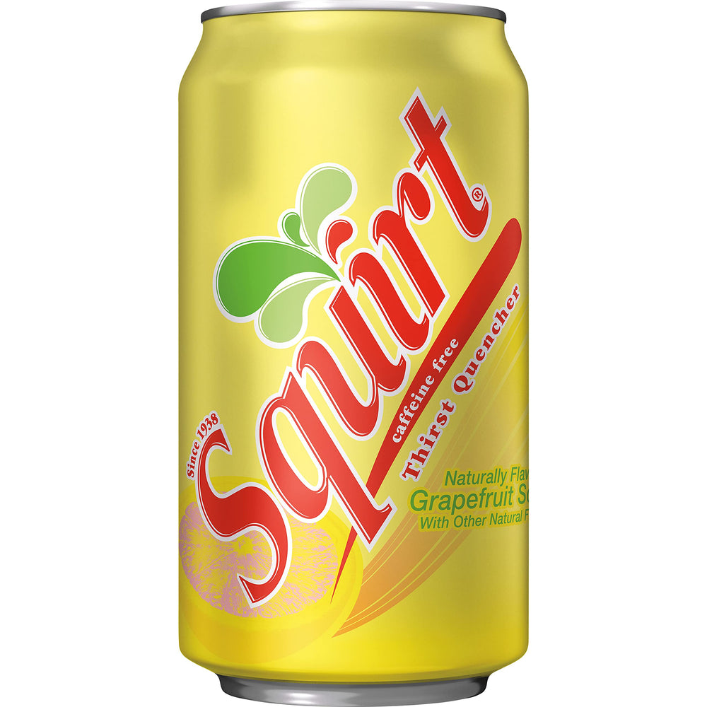 Squirt soda bar setup suggests easy mixer ideas.