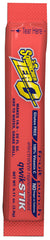 Sqwincher Zero Qwik Stik Fruit Punch powder dissolves quickly for hydration.