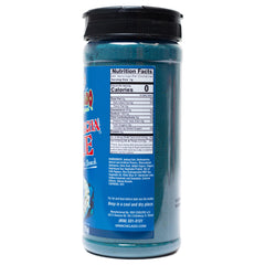 Fine-grain Azu-Mecha BLUE powder dusts fruits and veggies for a zesty bite.